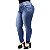 Calça Jeans Xtra Charmy Plus Size Skinny Elizanja Azul - Imagem 3