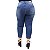 Calça Jeans Feminina Unison Plus Size Cropped Neusivan Azul - Imagem 2