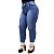 Calça Jeans Feminina Unison Plus Size Cropped Neusivan Azul - Imagem 3