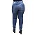 Calça Jeans Feminina Unison Plus Size Cigarrete Savana Azul - Imagem 2