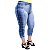 Calça Jeans Latitude Plus Size Cropped Joselice Azul - Imagem 3