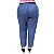 Calça Feminina Cambos Plus Size Clochard Claudelaine Azul - Imagem 2