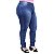 Calça Jeans Credencial Plus Size Skinny Lizolene Azul - Imagem 3