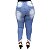 Calça Jeans  Credencial Plus Size Cigarrete Melrie Azul - Imagem 2