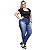 Calça Jeans Credencial Plus Size Skinny Gerineide Azul - Imagem 1