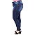 Calça Jeans Feminina Credencial Plus Size Skinny Vereza Azul - Imagem 3