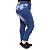 Calça Jeans Credencial Plus Size Cigarrete Kaysa Azul - Imagem 3