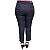Calça Jeans Credencial Plus Size Cigarrete Marianice Azul - Imagem 2