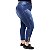 Calça Jeans Credencial Plus Size Cigarrete Giacoma Azul - Imagem 3