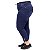 Calça Jeans Feminina Meitrix Plus Size Cropped Jizelia Azul - Imagem 3