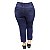 Calça Jeans Feminina Meitrix Plus Size Cropped Jizelia Azul - Imagem 2