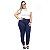 Calça Jeans Feminina Cambos Plus Size Skinny Waldicea Azul - Imagem 1