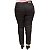 Calça Jeans Feminina Uvx Plus Size Cigarrete Tatiuci Preta - Imagem 2