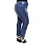 Calça Jeans Feminina Uvx Plus Size Cigarrete Allen Azul - Imagem 3