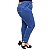 Calça Jeans Feminina Uvx Plus Size Cigarrete Naildes Azul - Imagem 3