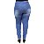 Calça Jeans Feminina Uvx Plus Size Cigarrete Lianne Azul - Imagem 2