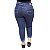 Calça Jeans Feminina Uvx Plus Size Cropped Ligianne Azul - Imagem 2