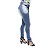 Calça Jeans Feminina Helix Azul Escuro com Elástico - Imagem 3