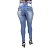 Calça Jeans Legging Feminina Deerf Azul com Elastano Levanta Bumbum - Imagem 1