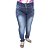 Calça Jeans Legging Feminina Hevox Escura Plus Size Levanta Bumbum - Imagem 2