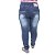 Calça Jeans Legging Feminina Hevox Escura Plus Size Levanta Bumbum - Imagem 1