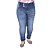 Calça Jeans Feminina Credencial Azul Plus Size Levanta Bumbum - Imagem 1
