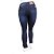 Calça Jeans Feminina Plus Size Cintura Alta Azul Carbono Credencial - Imagem 1