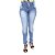 Calça Jeans Legging Feminina S Planeta Azul Levanta Bumbum - Imagem 2