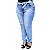 Calça Jeans Credencial Plus Size Clochard Yanessa Azul - Imagem 3