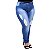 Calça Jeans Credencial Plus Size Skinny Aleska Azul - Imagem 3