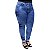 Calça Jeans Latitude Plus Size Skinny Gileide Azul - Imagem 3