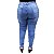 Calça Jeans Latitude Plus Size Clochard Mailde Azul - Imagem 2