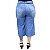 Calça Jeans Uvx Plus Size Pantacourt Catheryne Azul - Imagem 2