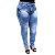 Calça Jeans Xtra Charmy Plus Size Cigarrete Aymar Azul - Imagem 3
