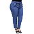 Calça Jeans Cambos Plus Size Clochard Irlani Azul - Imagem 3