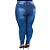 Calça Jeans Latitude Plus Size Skinny Hyanka Azul - Imagem 2