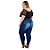 Calça Jeans Latitude Plus Size Skinny Riama Azul - Imagem 2