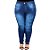 Calça Jeans Latitude Plus Size Skinny Riama Azul - Imagem 4