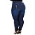 Calça Jeans Latitude Plus Size Skinny Francelia Azul - Imagem 2