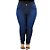 Calça Jeans Latitude Plus Size Skinny Francelia Azul - Imagem 3