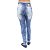 Calça Jeans Feminina Legging Credencial Manchada com Cintura Alta - Imagem 4