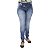 Calça Jeans Feminina Legging Deerf Estampa Animal Print Levanta Bumbum - Imagem 1