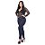 Calça Jeans Latitude Plus Size Skinny Gecianne Azul - Imagem 3