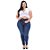 Calça Jeans Latitude Plus Size Skinny Andrilia Azul - Imagem 1