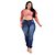 Calça Jeans Latitude Plus Size Skinny Semira Azul - Imagem 2