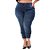 Calça Jeans Xtra Charmy Plus Size Jogger Cremildes Azul - Imagem 3