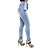 Calça Jeans Feminina Legging Credencial Modelo Corpete Cintura Alta - Imagem 2