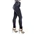 Calça Jeans Feminina Legging Escura Credencial Hot Pants Cintura Alta - Imagem 1
