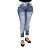 Calça Jeans Legging Feminina Cheris Azul Manchada Levanta Bumbum - Imagem 3