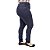 Calça Jeans Feminina Legging Helix Escura Plus Size Hot Pants Cintura Alta - Imagem 3
